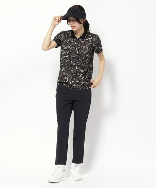 adabat / アダバット ポロシャツ | UVカット/吸水速乾 クールコアサマープリントポロシャツ | 詳細3