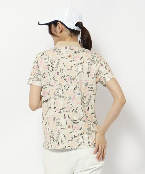 adabat / アダバット ポロシャツ | UVカット/吸水速乾 クールコアサマープリントポロシャツ | 詳細7