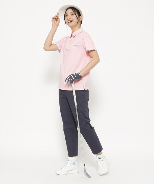 adabat / アダバット ポロシャツ | UVカット/吸水速乾 クールコアロゴチェックポロシャツ | 詳細13