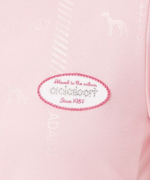 adabat / アダバット ポロシャツ | UVカット/吸水速乾 クールコアロゴチェックポロシャツ | 詳細14