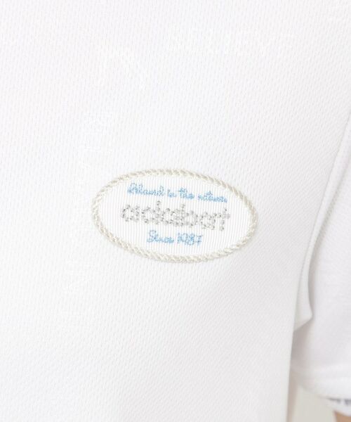 adabat / アダバット ポロシャツ | UVカット/吸水速乾 クールコアロゴチェックポロシャツ | 詳細5