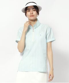 adabat / アダバット カットソー | サッカーストライプジッププルオーバー