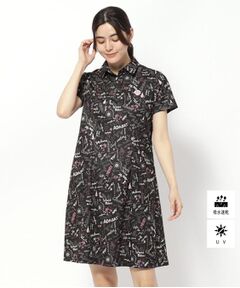 adabat / アダバット ワンピース | UVカット/吸水速乾 クールコアサマープリントワンピース