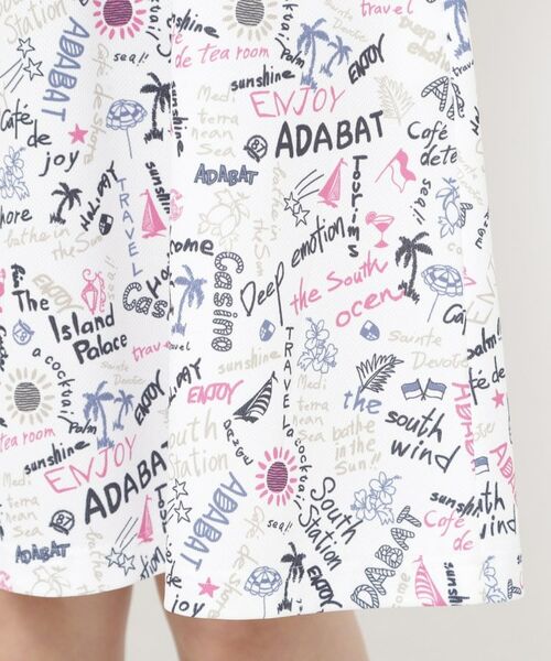 adabat / アダバット ワンピース | UVカット/吸水速乾 クールコアサマープリントワンピース | 詳細16