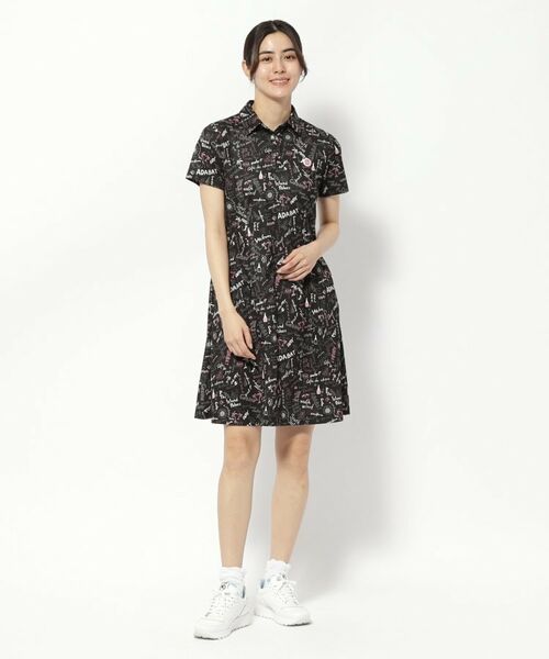 adabat / アダバット ワンピース | UVカット/吸水速乾 クールコアサマープリントワンピース | 詳細3