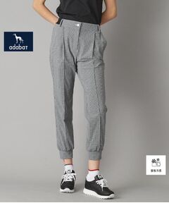 adabat / アダバット ショート・ハーフ・半端丈パンツ | 【新レーベル ADABAT NAVY】接触冷感 ハウンドトゥーススリムジョガー