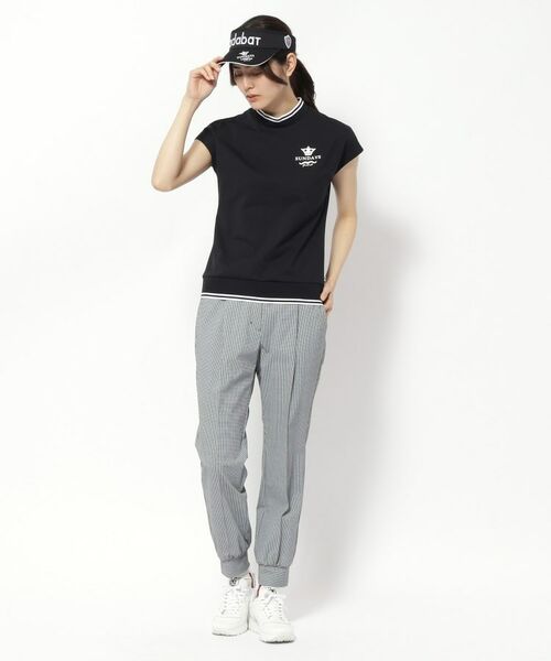 adabat / アダバット ショート・ハーフ・半端丈パンツ | 【新レーベル ADABAT NAVY】接触冷感 ハウンドトゥーススリムジョガー | 詳細8