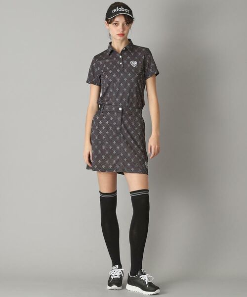 adabat / アダバット ミニ・ひざ丈スカート | 【新レーベル ADABAT NAVY】吸水速乾 フルールドリスストレッチスカート | 詳細14