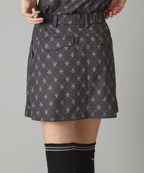adabat / アダバット ミニ・ひざ丈スカート | 【新レーベル ADABAT NAVY】吸水速乾 フルールドリスストレッチスカート | 詳細3
