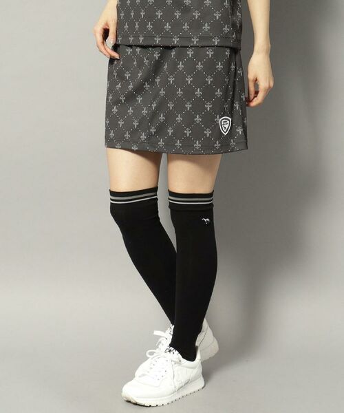 adabat / アダバット ミニ・ひざ丈スカート | 【新レーベル ADABAT NAVY】吸水速乾 フルールドリスストレッチスカート | 詳細7