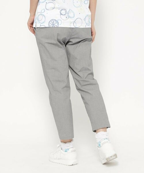 adabat / アダバット ショート・ハーフ・半端丈パンツ | 接触冷感 クールタッチ千鳥クロップドパンツ | 詳細2