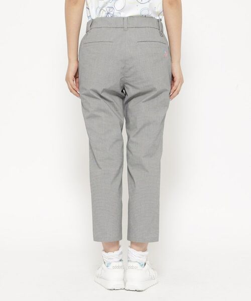 adabat / アダバット ショート・ハーフ・半端丈パンツ | 接触冷感 クールタッチ千鳥クロップドパンツ | 詳細8