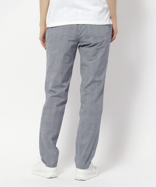 adabat / アダバット パンツ | UVカット/接触冷感 クールタッチグレンチェックストレートパンツ | 詳細1