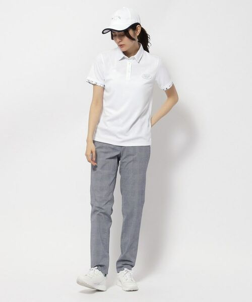 adabat / アダバット パンツ | UVカット/接触冷感 クールタッチグレンチェックストレートパンツ | 詳細2