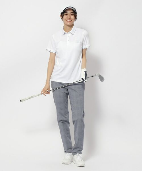 adabat / アダバット パンツ | UVカット/接触冷感 クールタッチグレンチェックストレートパンツ | 詳細3