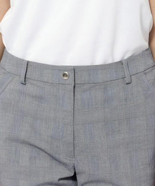 adabat / アダバット パンツ | UVカット/接触冷感 クールタッチグレンチェックストレートパンツ | 詳細8