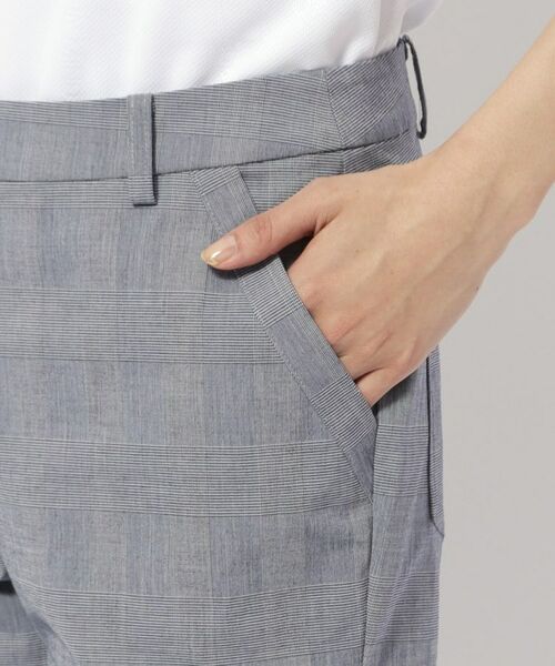 adabat / アダバット パンツ | UVカット/接触冷感 クールタッチグレンチェックストレートパンツ | 詳細9