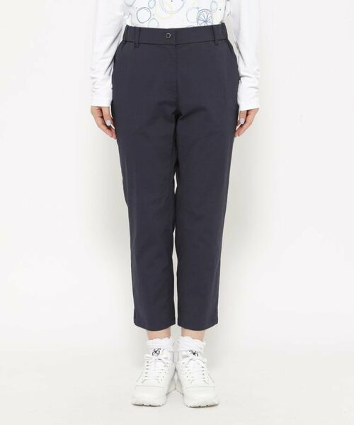 adabat / アダバット ショート・ハーフ・半端丈パンツ | UVカット/接触冷感 クールタッチグレンチェッククロップドパンツ | 詳細10