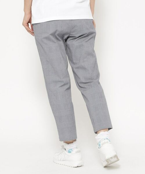 adabat / アダバット ショート・ハーフ・半端丈パンツ | UVカット/接触冷感 クールタッチグレンチェッククロップドパンツ | 詳細2