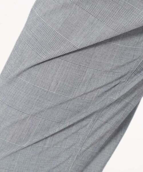 adabat / アダバット ショート・ハーフ・半端丈パンツ | UVカット/接触冷感 クールタッチグレンチェッククロップドパンツ | 詳細5