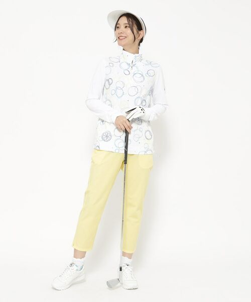 adabat / アダバット ショート・ハーフ・半端丈パンツ | UVカット/接触冷感 クールタッチストレッチクロップドパンツ | 詳細3