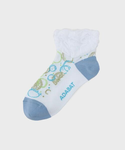 adabat / アダバット ソックス | フレンチドローイングショートソックス | 詳細1
