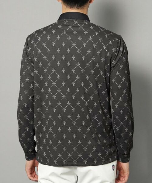 adabat / アダバット ポロシャツ | 【新レーベル ADABAT NAVY】吸水速乾 フルールドリス長袖ポロシャツ | 詳細12