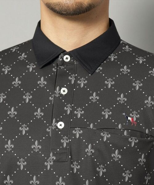 adabat / アダバット ポロシャツ | 【新レーベル ADABAT NAVY】吸水速乾 フルールドリス長袖ポロシャツ | 詳細13