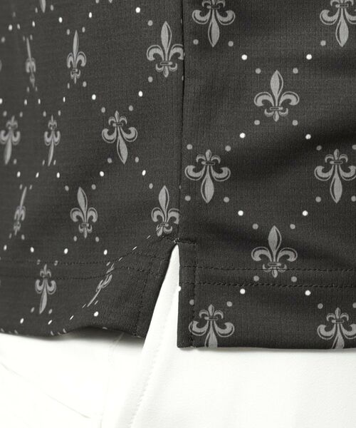 adabat / アダバット ポロシャツ | 【新レーベル ADABAT NAVY】吸水速乾 フルールドリス長袖ポロシャツ | 詳細25