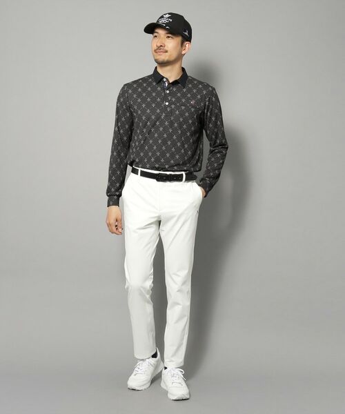 adabat / アダバット ポロシャツ | 【新レーベル ADABAT NAVY】吸水速乾 フルールドリス長袖ポロシャツ | 詳細6