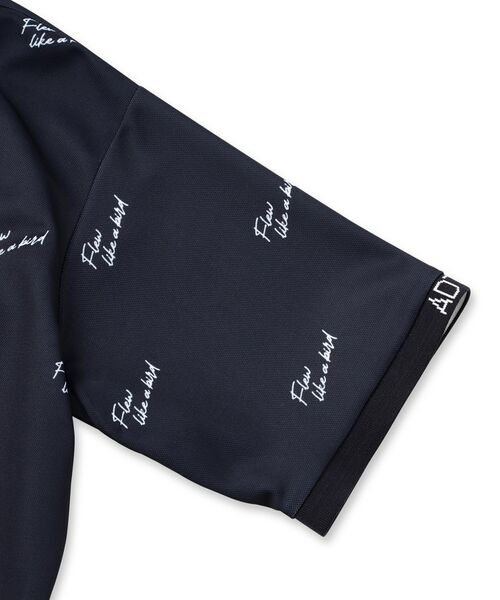 adabat / アダバット ポロシャツ | UVカット/吸水速乾 櫻井貴史 adabatNAVYコラボバーディーポロシャツ | 詳細5