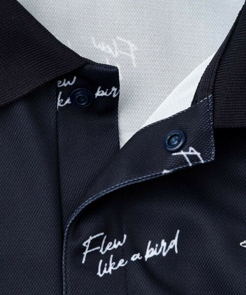 adabat / アダバット ポロシャツ | UVカット/吸水速乾 櫻井貴史 adabatNAVYコラボバーディーポロシャツ | 詳細6