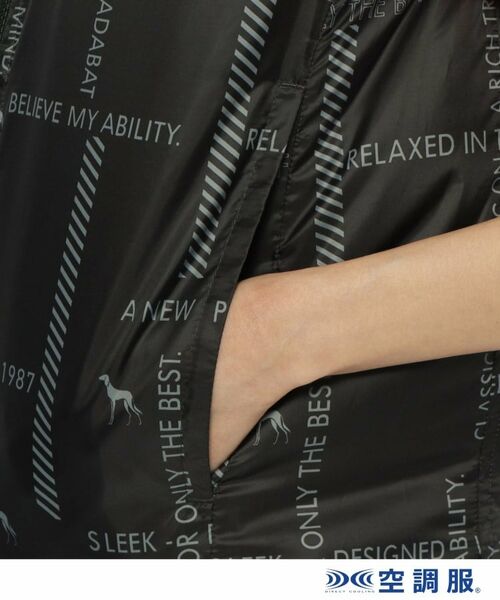 adabat / アダバット ベスト | 【ファン別売り】「空調服（R）」ロゴチェックベスト | 詳細11