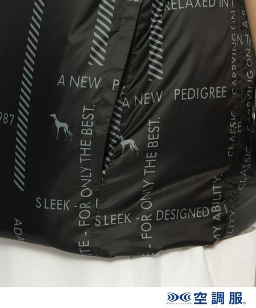 adabat / アダバット ベスト | 【ファン別売り】「空調服（R）」ロゴチェックベスト | 詳細12