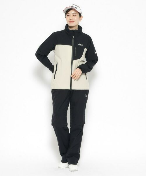 adabat / アダバット レザーブルゾン・ジャケット | 撥水加工 バイカラーレインブルゾン | 詳細3