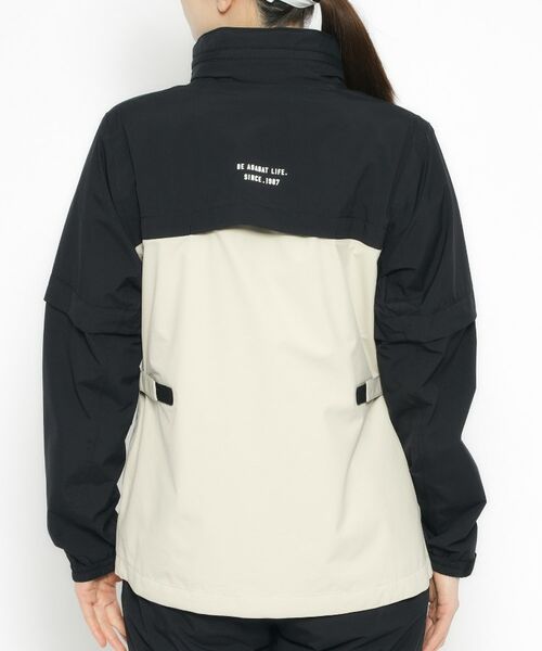 adabat / アダバット レザーブルゾン・ジャケット | 撥水加工 バイカラーレインブルゾン | 詳細8