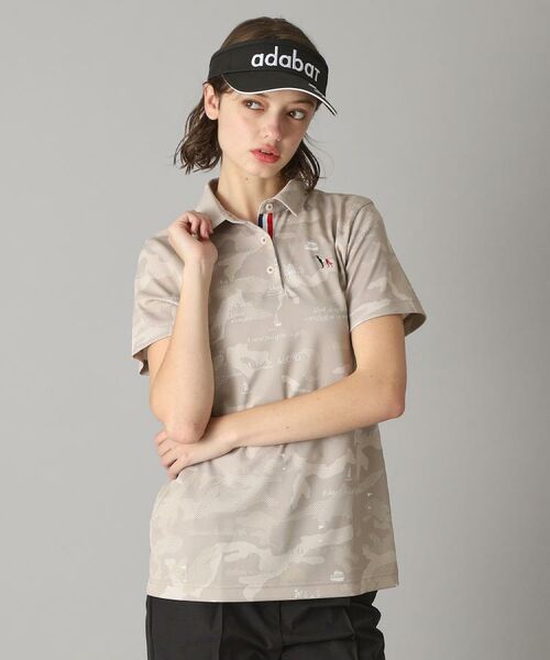adabat / アダバット ポロシャツ | 【新レーベル ADABAT NAVY】UVカット／吸水速乾 モナコリンクスプリントポロシャツ | 詳細11