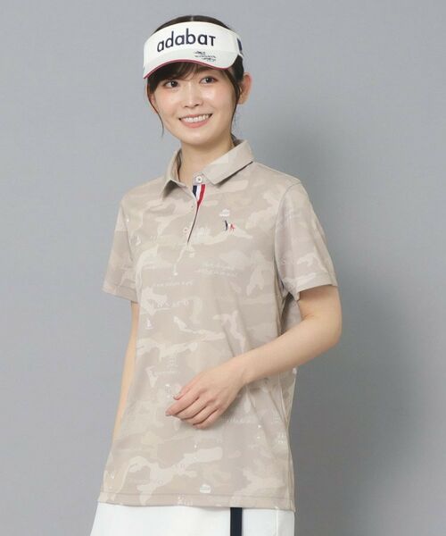 adabat / アダバット ポロシャツ | 【新レーベル ADABAT NAVY】UVカット／吸水速乾 モナコリンクスプリントポロシャツ | 詳細17