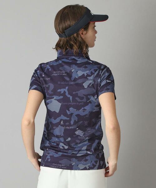 adabat / アダバット ポロシャツ | 【新レーベル ADABAT NAVY】UVカット／吸水速乾 モナコリンクスプリントポロシャツ | 詳細23