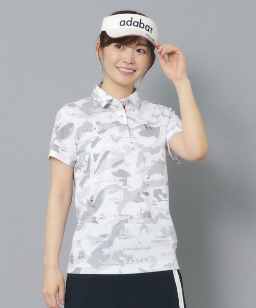 adabat / アダバット ポロシャツ | 【新レーベル ADABAT NAVY】UVカット／吸水速乾 モナコリンクスプリントポロシャツ | 詳細6