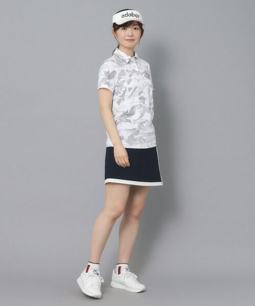 adabat / アダバット ポロシャツ | 【新レーベル ADABAT NAVY】UVカット／吸水速乾 モナコリンクスプリントポロシャツ | 詳細8