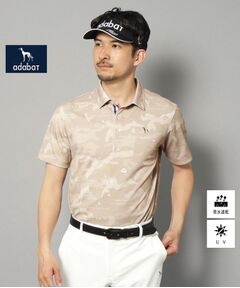 adabat / アダバット ポロシャツ | 【新レーベル ADABAT NAVY】UVカット／吸水速乾 モナコリンクスプリントポロシャツ