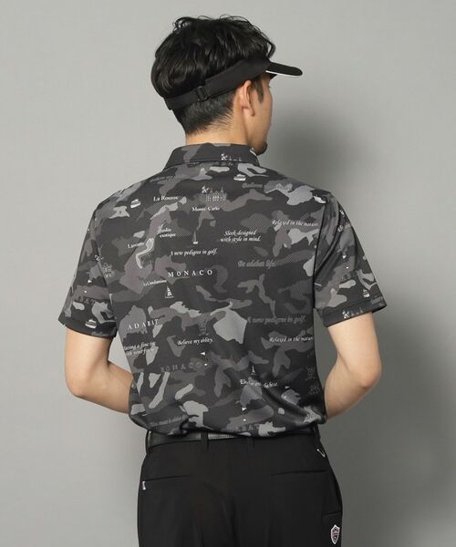adabat / アダバット ポロシャツ | 【新レーベル ADABAT NAVY】UVカット／吸水速乾 モナコリンクスプリントポロシャツ | 詳細1