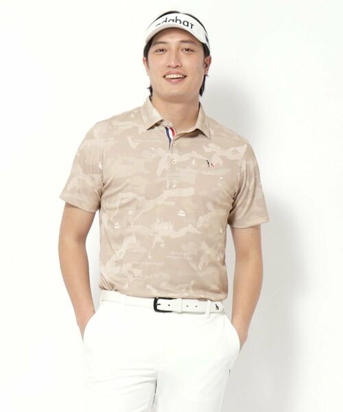 adabat / アダバット ポロシャツ | 【新レーベル ADABAT NAVY】UVカット／吸水速乾 モナコリンクスプリントポロシャツ | 詳細14