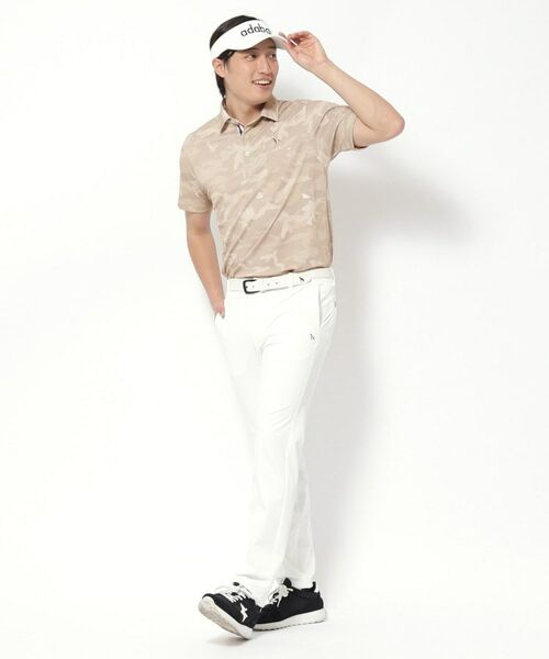 adabat / アダバット ポロシャツ | 【新レーベル ADABAT NAVY】UVカット／吸水速乾 モナコリンクスプリントポロシャツ | 詳細16