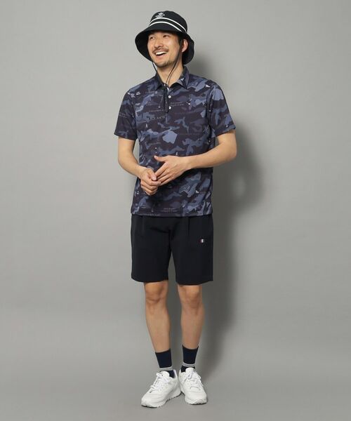 adabat / アダバット ポロシャツ | 【新レーベル ADABAT NAVY】UVカット／吸水速乾 モナコリンクスプリントポロシャツ | 詳細20