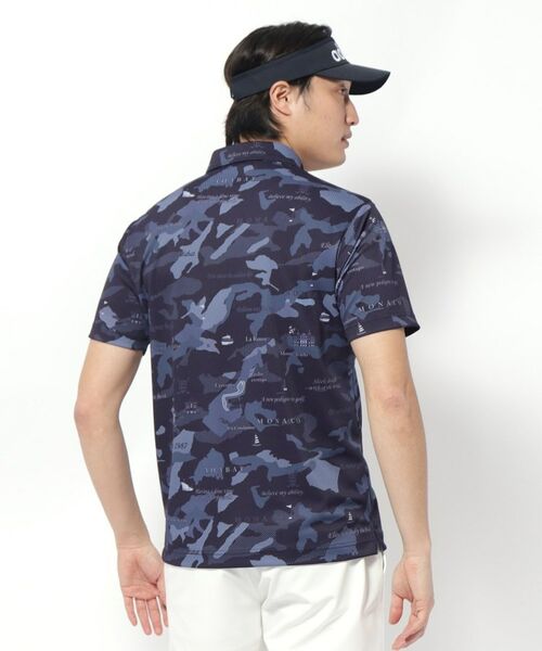 adabat / アダバット ポロシャツ | 【新レーベル ADABAT NAVY】UVカット／吸水速乾 モナコリンクスプリントポロシャツ | 詳細24