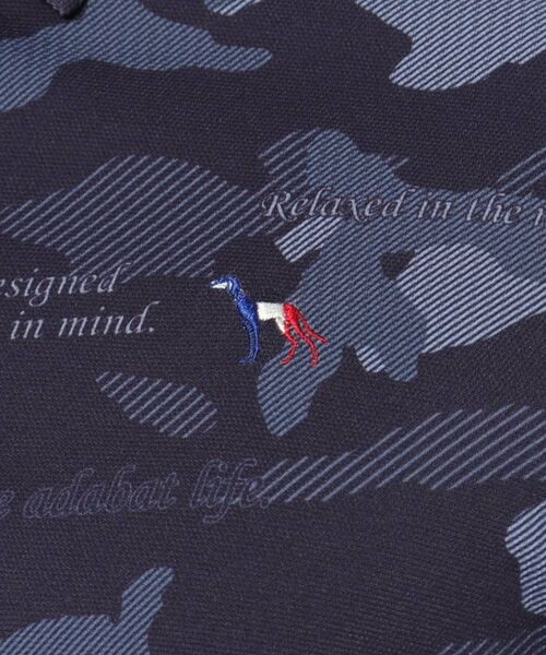 adabat / アダバット ポロシャツ | 【新レーベル ADABAT NAVY】UVカット／吸水速乾 モナコリンクスプリントポロシャツ | 詳細27