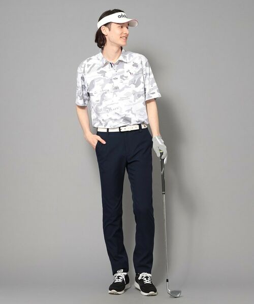 adabat / アダバット ポロシャツ | 【新レーベル ADABAT NAVY】UVカット／吸水速乾 モナコリンクスプリントポロシャツ | 詳細30