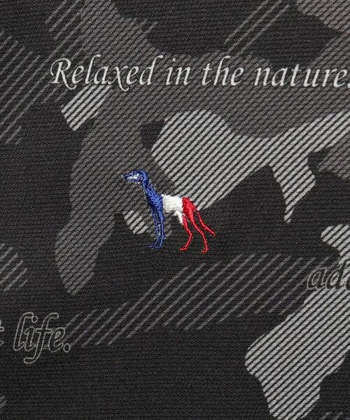 adabat / アダバット ポロシャツ | 【新レーベル ADABAT NAVY】UVカット／吸水速乾 モナコリンクスプリントポロシャツ | 詳細4